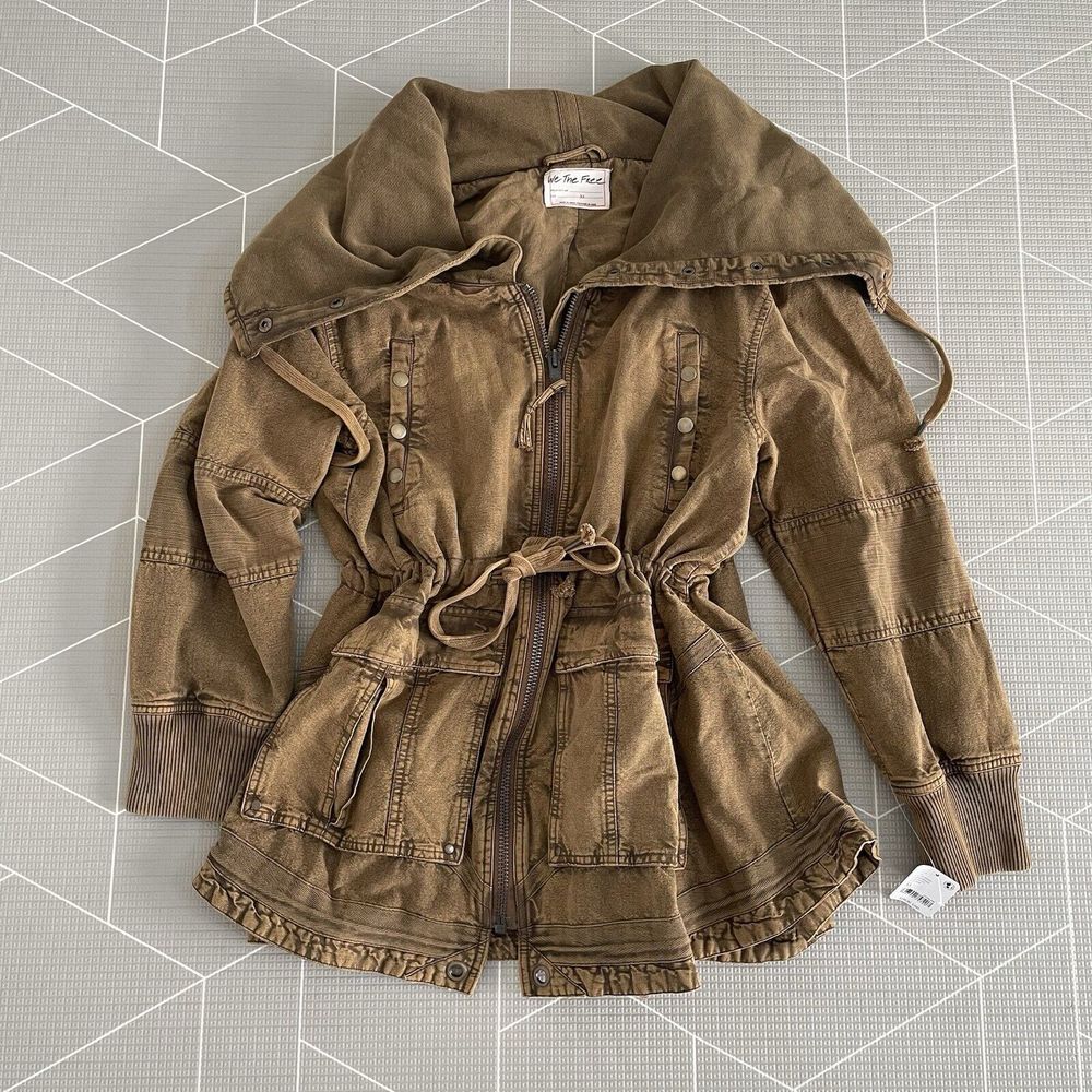 NEW We The Free Size XL Surplus Future Parka Olive Night Moss $198 - Picture 6 of 8